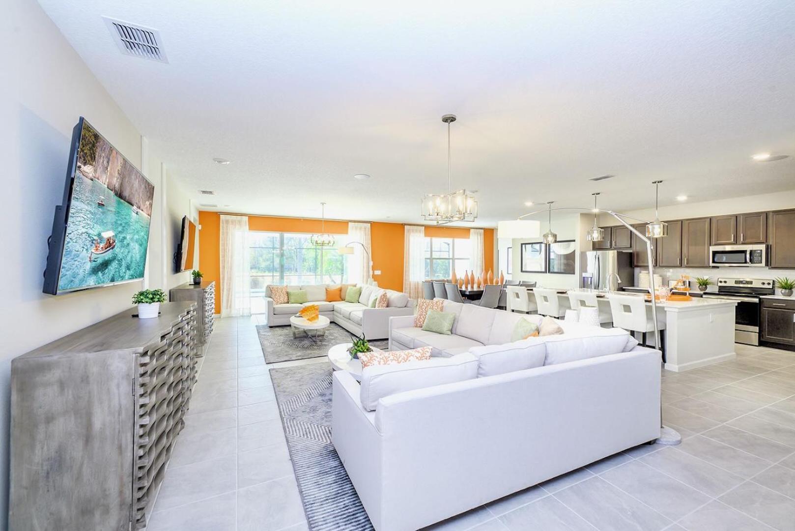 15Br Mansion Home With Pool & Hot Tub-Near Disney Kissimmee Exterior photo