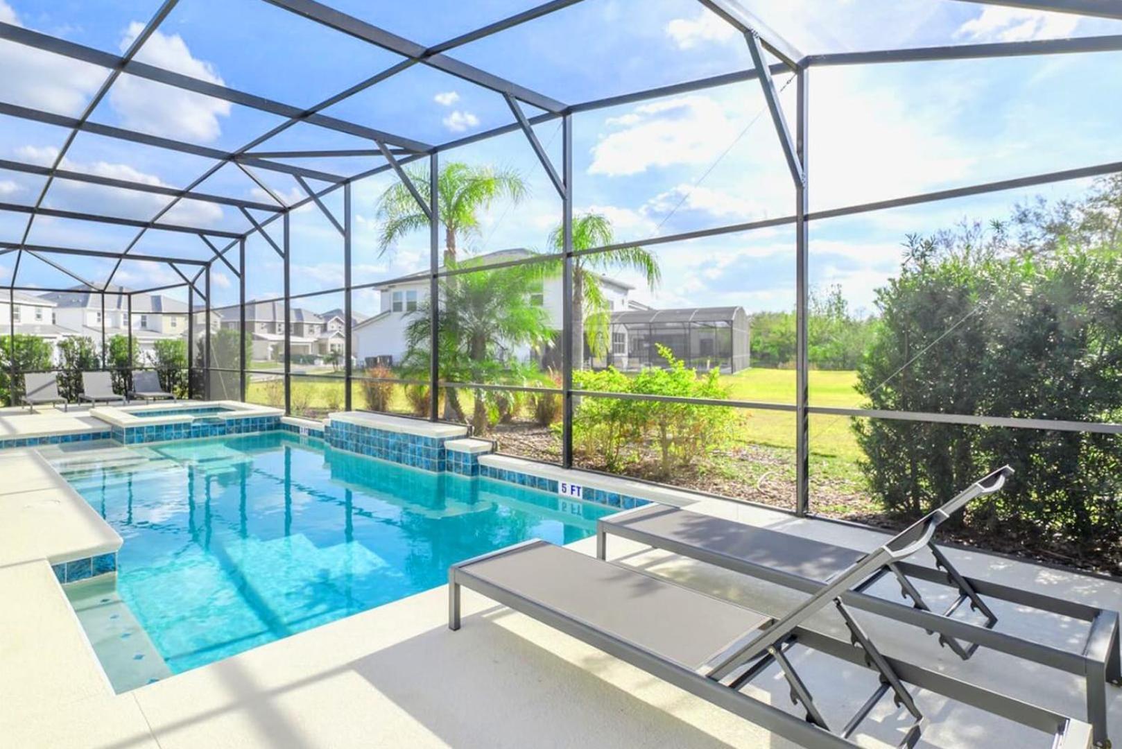 15Br Mansion Home With Pool & Hot Tub-Near Disney Kissimmee Exterior photo